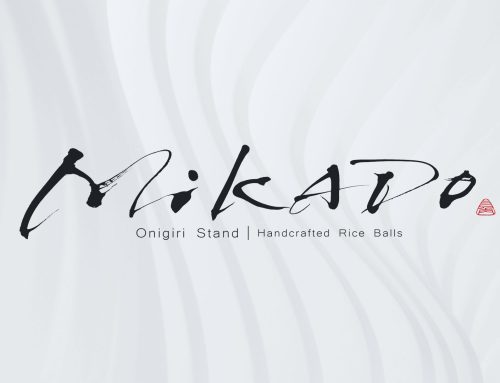 おにぎり専門店ロゴデザイン事例｜MiKADO｜筆文字×和モダンのブランディング